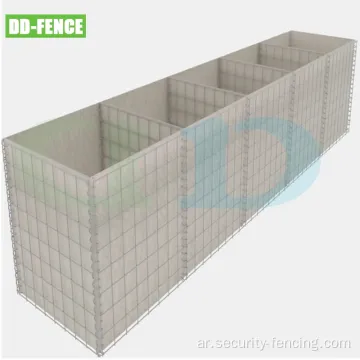 تصميم جديد جدران حاجز الدفاع Gabion Mesh Mesh